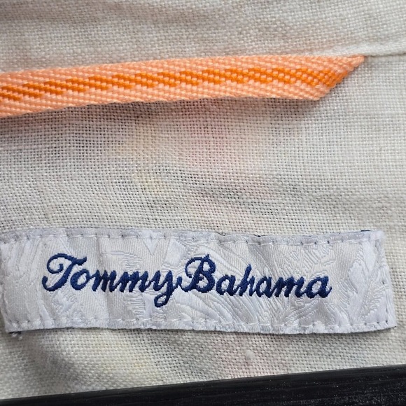 Tommy Bahama Shirt Mens 2XLB Palm Trees Short Sleeve Button Up Reverse Print - Picture 5 of 12